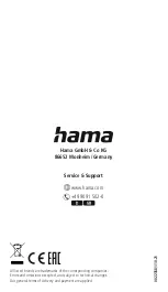 Preview for 56 page of Hama 223581 Operating Instructions Manual