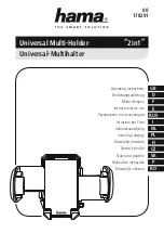 Preview for 1 page of Hama 2in1 Series Operating Instructions Manual