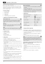 Предварительный просмотр 4 страницы Hama 2K121703 Operating Instructions Manual