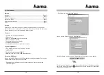 Preview for 7 page of Hama 39750 Manual