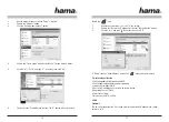 Preview for 9 page of Hama 39750 Manual