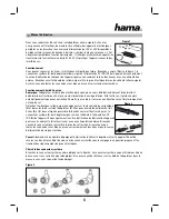 Предварительный просмотр 9 страницы Hama 39751 Operating	 Instruction