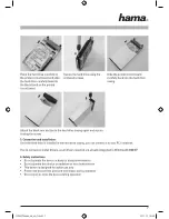 Preview for 7 page of Hama 3in1 2.5" HDD-Enclosure Operating	 Instruction