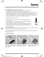 Preview for 9 page of Hama 3in1 2.5" HDD-Enclosure Operating	 Instruction