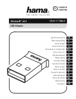 Hama 49218 Operating Instructions Manual предпросмотр