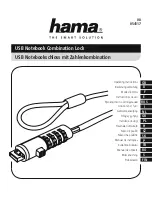 Предварительный просмотр 1 страницы Hama 54117 Operating Instructions Manual