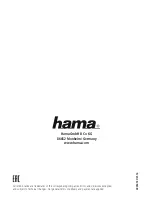 Preview for 36 page of Hama 54182 Operating Instructions Manual