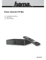 Hama 54810 Operating Instructions Manual предпросмотр