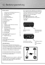 Предварительный просмотр 3 страницы Hama 62713 Operating	 Instruction