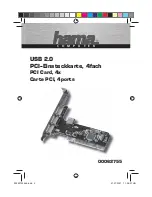 Preview for 2 page of Hama 62755 Operating	 Instruction