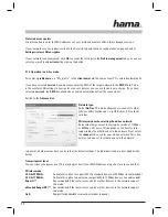 Preview for 23 page of Hama 62765 Operating Installations