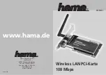 Preview for 1 page of Hama 62782 Quick Manual