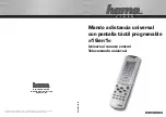 Предварительный просмотр 1 страницы Hama 69040083 Operating Instructions Manual