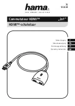 Preview for 1 page of Hama 75122224 Operating Instructions Manual