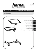 Hama 77510 Operating Instructions Manual предпросмотр