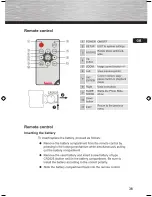 Preview for 9 page of Hama 8SLSWS Operating Instructions Manual