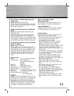 Preview for 9 page of Hama 90915 Operating Instructions Manual