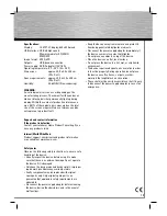 Preview for 16 page of Hama 90915 Operating Instructions Manual