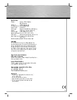 Preview for 22 page of Hama 95252 Operating Instructions Manual