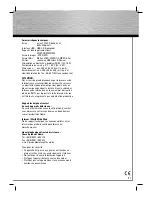 Preview for 32 page of Hama 95252 Operating Instructions Manual