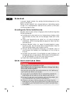 Preview for 6 page of Hama 95255 Operating Instructions Manual