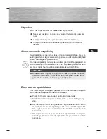 Preview for 81 page of Hama 95255 Operating Instructions Manual