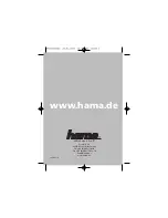 Hama 99046685 Operating Instructions Manual preview