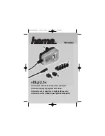 Preview for 2 page of Hama 99046685 Operating Instructions Manual