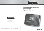 Preview for 1 page of Hama 99106997 Operating Instruction