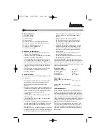 Preview for 4 page of Hama AC-500 Operating	 Instruction