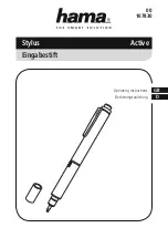 Hama Active 107830 Operating Instructions Manual preview