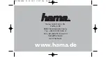 Preview for 3 page of Hama AS-62 Quick Start Manual