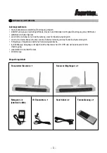 Предварительный просмотр 3 страницы Hama AV-1200 AIR Manual