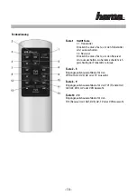 Предварительный просмотр 10 страницы Hama AV-1200 AIR Manual