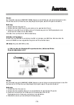 Предварительный просмотр 18 страницы Hama AV-1200 AIR Manual