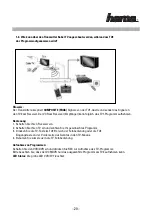 Предварительный просмотр 20 страницы Hama AV-1200 AIR Manual