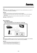 Предварительный просмотр 40 страницы Hama AV-1200 AIR Manual