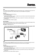 Предварительный просмотр 42 страницы Hama AV-1200 AIR Manual