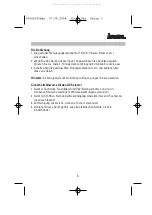 Предварительный просмотр 3 страницы Hama AV-760 Operating	 Instruction