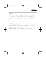 Предварительный просмотр 5 страницы Hama AV-760 Operating Instruction