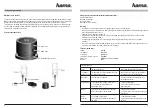 Preview for 3 page of Hama B-15 Operating Instructions