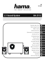 Preview for 1 page of Hama BA-2112 Operating Instructions Manual