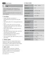 Preview for 20 page of Hama BA-2112 Operating Instructions Manual