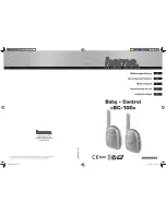 Hama Baby-Control BC-100 Operating Instructions Manual preview