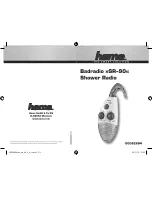 Preview for 1 page of Hama Badradio SR-90 Operating Instruction