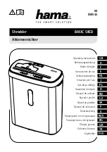 Hama BASIC S8CD Operating Instructions Manual preview