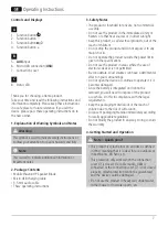 Preview for 8 page of Hama BLADE R9173100 Operating Instructions Manual