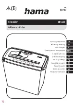 Hama BS5CD Operating Instructions Manual preview