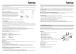 Preview for 9 page of Hama BTH-170 Manual