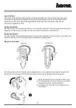 Preview for 16 page of Hama BTH-5 Manual